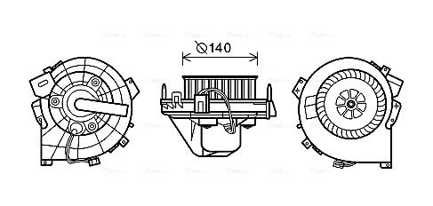 AVA QUALITY COOLING Salongipuhur OL8609